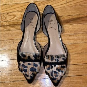 Banana Republic Leopard pointed Flats